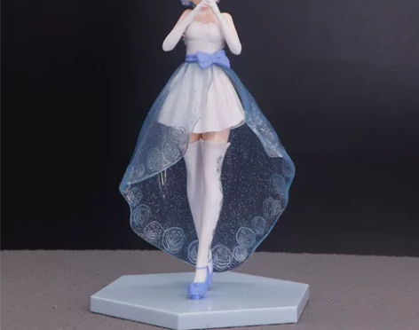 【雷姆】新款从零开始蕾姆手办礼服婚纱摆件二...