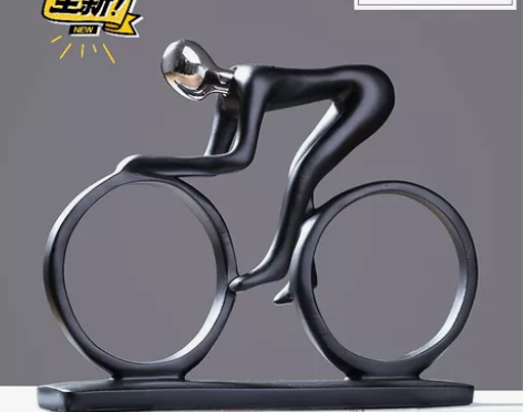 北欧运动人物个性小摆件现代酒柜装饰品家居客...