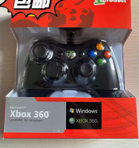 包邮全新xbox360手柄有线PC电脑游戏...