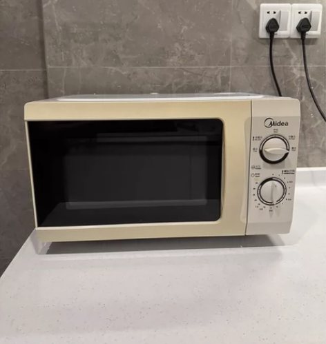 Midea美的微波炉实体店买的正品 自用搬...