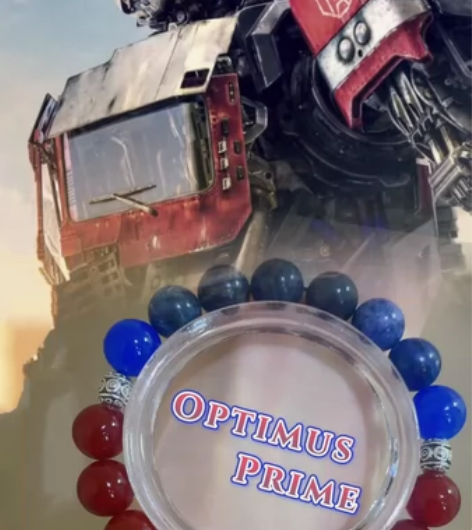 变形金刚擎天柱手作手串，原创设计diy手串...