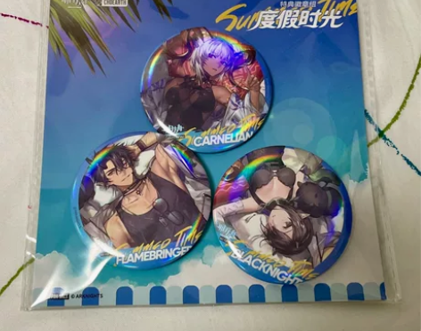 明日方舟-特典徽章组-度假时光 明日方舟-...