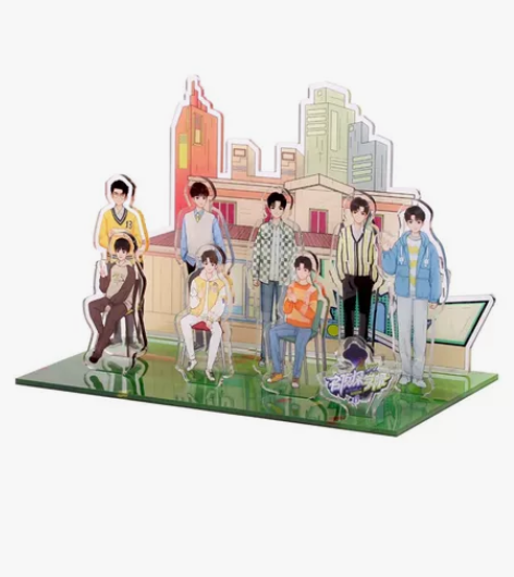 名侦探学院第六季节目同款场景立牌 亚克力人...