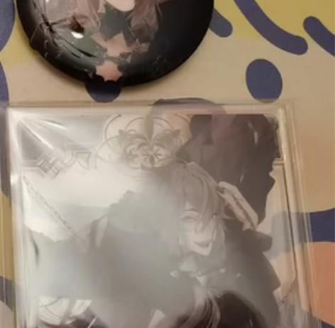 终远 ankou 立牌+吧唧 全新 可直拍...