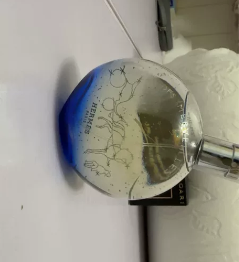 爱马仕 蓝色橘彩星光 马车版 绝版，盒子找...