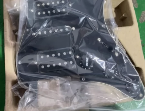 黑白黑加载护板套装 双单双拾音器 螺丝 H...