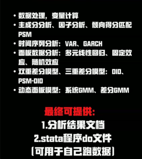 stata实证分析 可一对一教学中财金融本...