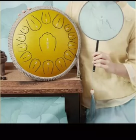 空灵鼓品牌官方旗舰店15音初学者空专业级色...