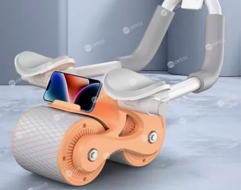 实物实图，自动回弹健腹轮腹肌轮肘撑回弹女收...