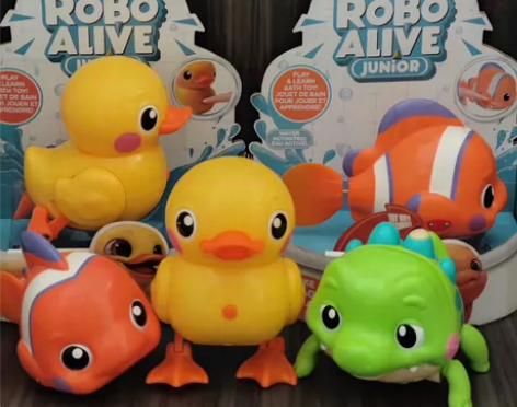 ZURU正版卡通宝宝洗澡戏水儿童益智电动小...