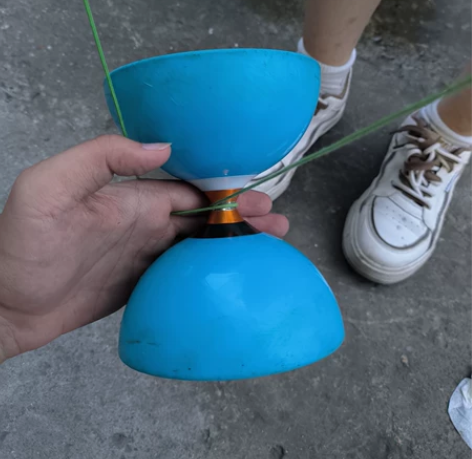 华铃空竹悠悠铃双头耐摔耐用小学生校园空竹成...