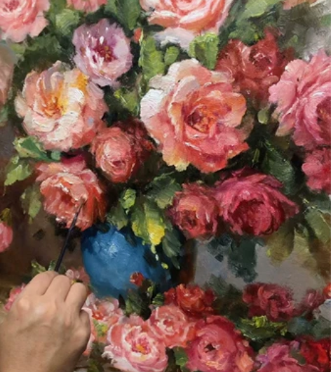 手绘定制，不同尺寸不同风格欢迎资询定购。 ...