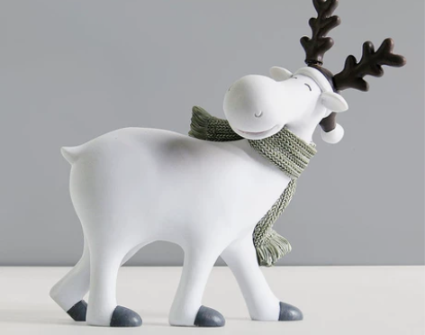 （特价）摆件北欧轻奢风治愈系小摆件鹿家居装...