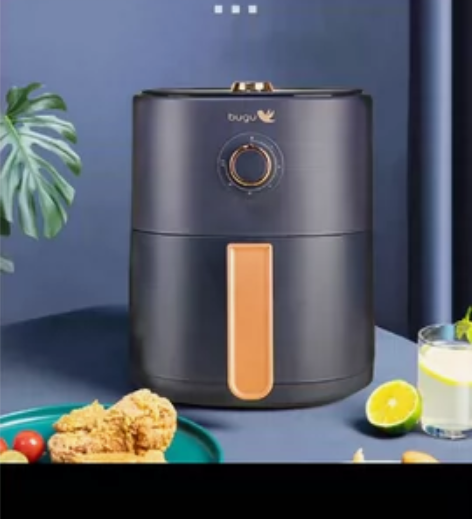 美的布谷空气炸锅大容量家用无油多功能新款全...