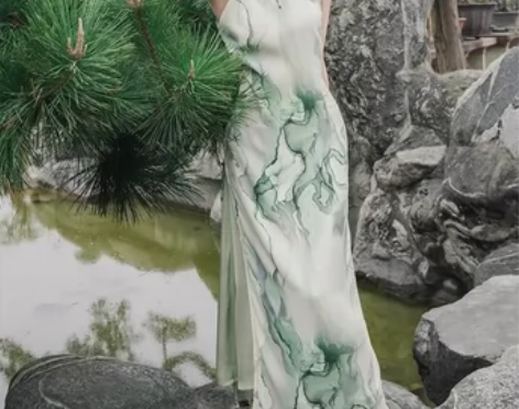 壹贰定制旗袍 壹贰定制新中式旗袍新款202...