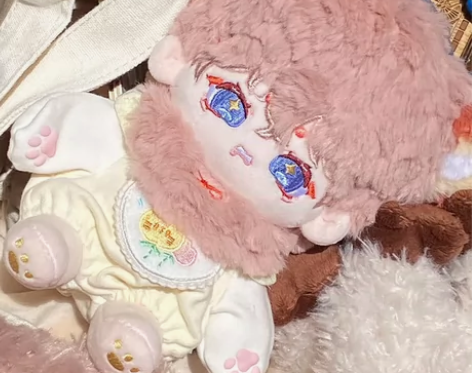 【漫可布官方】棉花娃娃20cm桃柒无属性特...