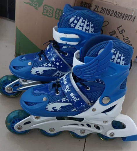 溜冰鞋儿童全套装旱冰鞋滑冰鞋成人轮滑鞋男女...