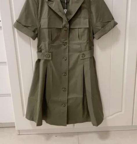 军装风连衣裙 军旅风连衣裙  工装风连衣裙...