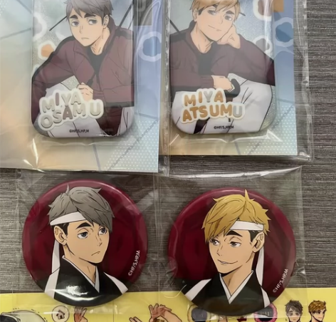 星河动漫双子雨伞方吧唧 40r一对 双子韩...