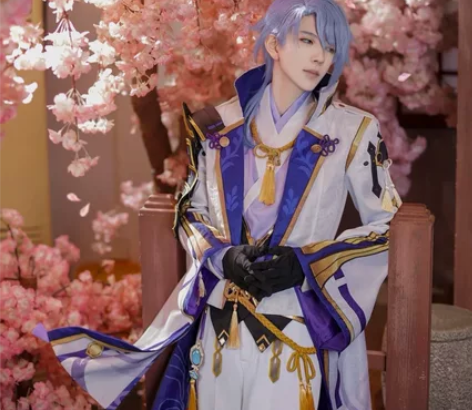 原神cos服 稻妻城神里绫人cosplay...