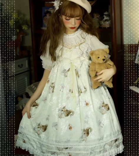 PickPink兔屿少女限定集 jsk?内...