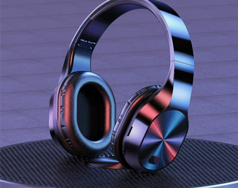 夏新头戴式蓝牙耳机带麦降噪真无线电脑电竞游...